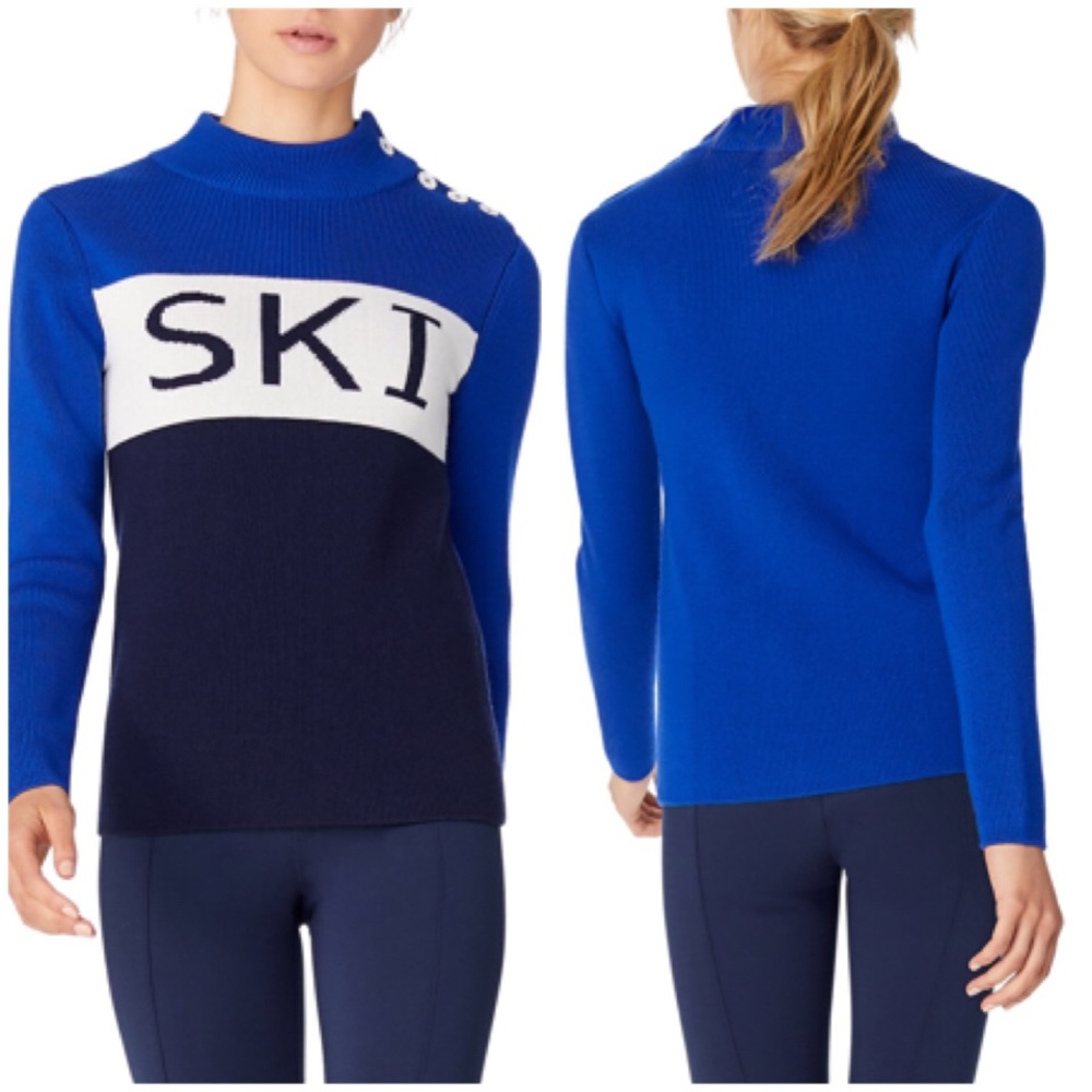 NWT Tory Sport Performance Merino Sweater